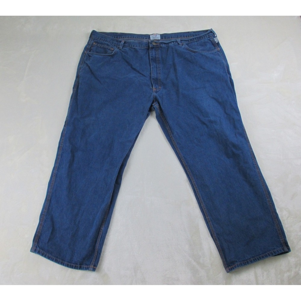 Tyndale FR Pants Mens 46 Blue Denim‎ Jeans Cotton Pockets HEMMED Sioux 46X29*